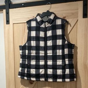 Vest Natural Reflection Quilted full zip up